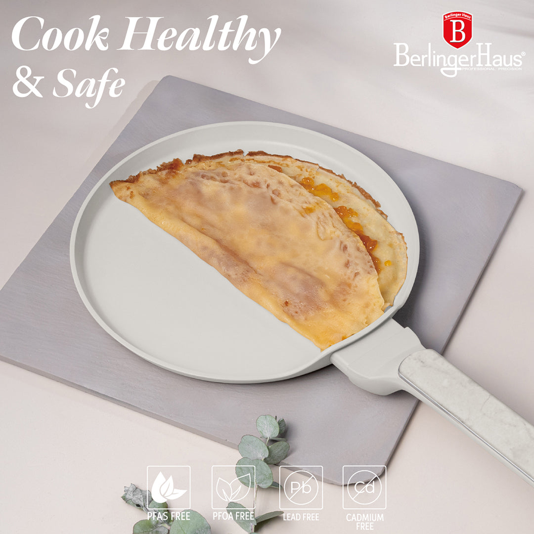 Berlinger Haus 25cm Titan Pro Non-Stick Coating Pancake Pan – Sahara Marble