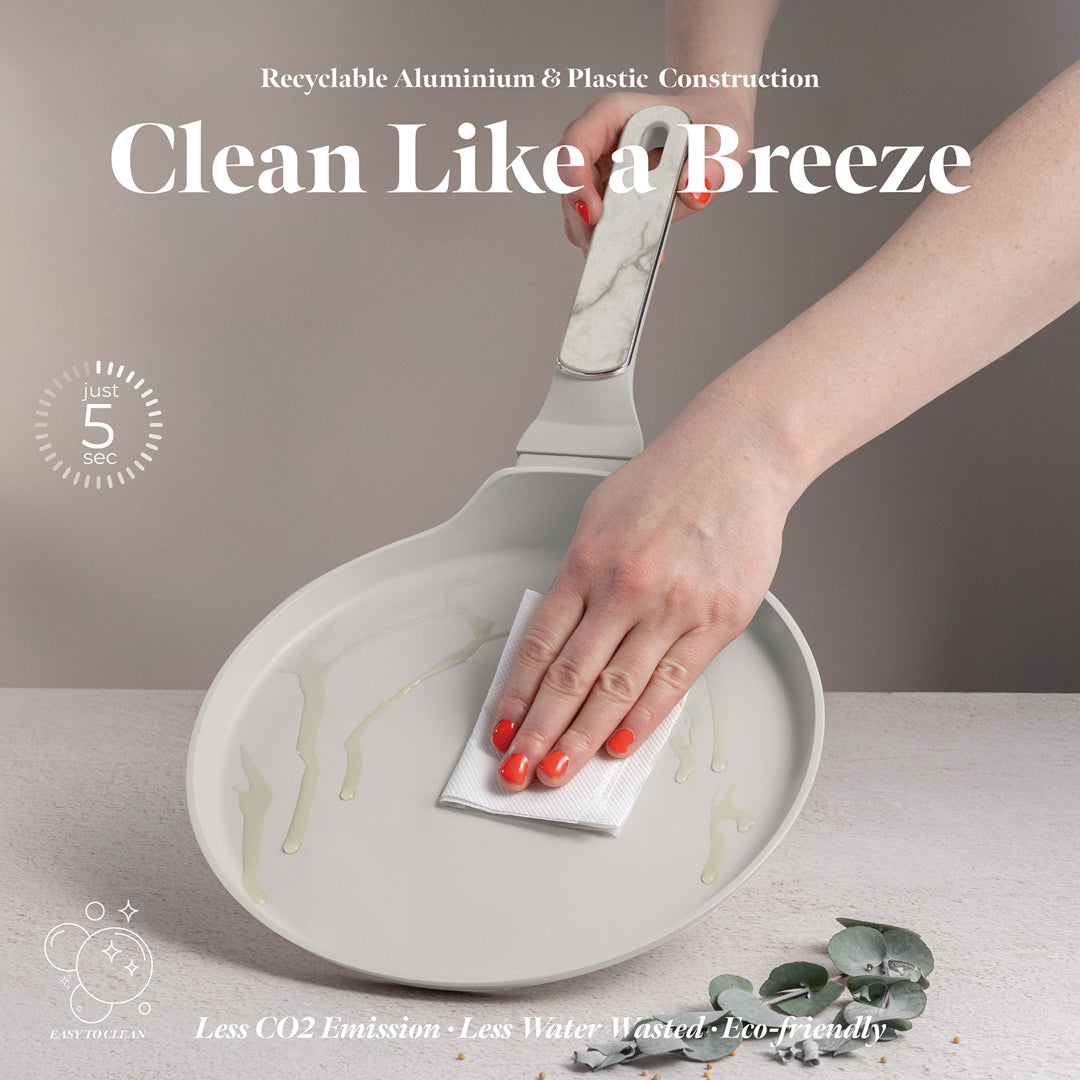 Berlinger Haus 25cm Titan Pro Non-Stick Coating Pancake Pan – Sahara Marble