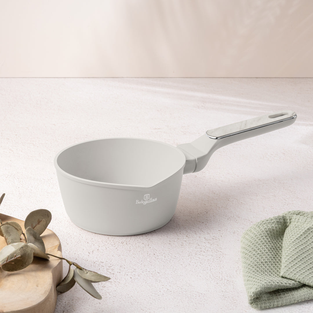 Berlinger Haus 16cm Titan Pro Non-Stick Coating Sauce Pan – Sahara Marble