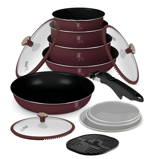 Berlinger Haus 13-Piece Titan Pro Non-Stick Coating Cookware Set - Leonardo Nordic