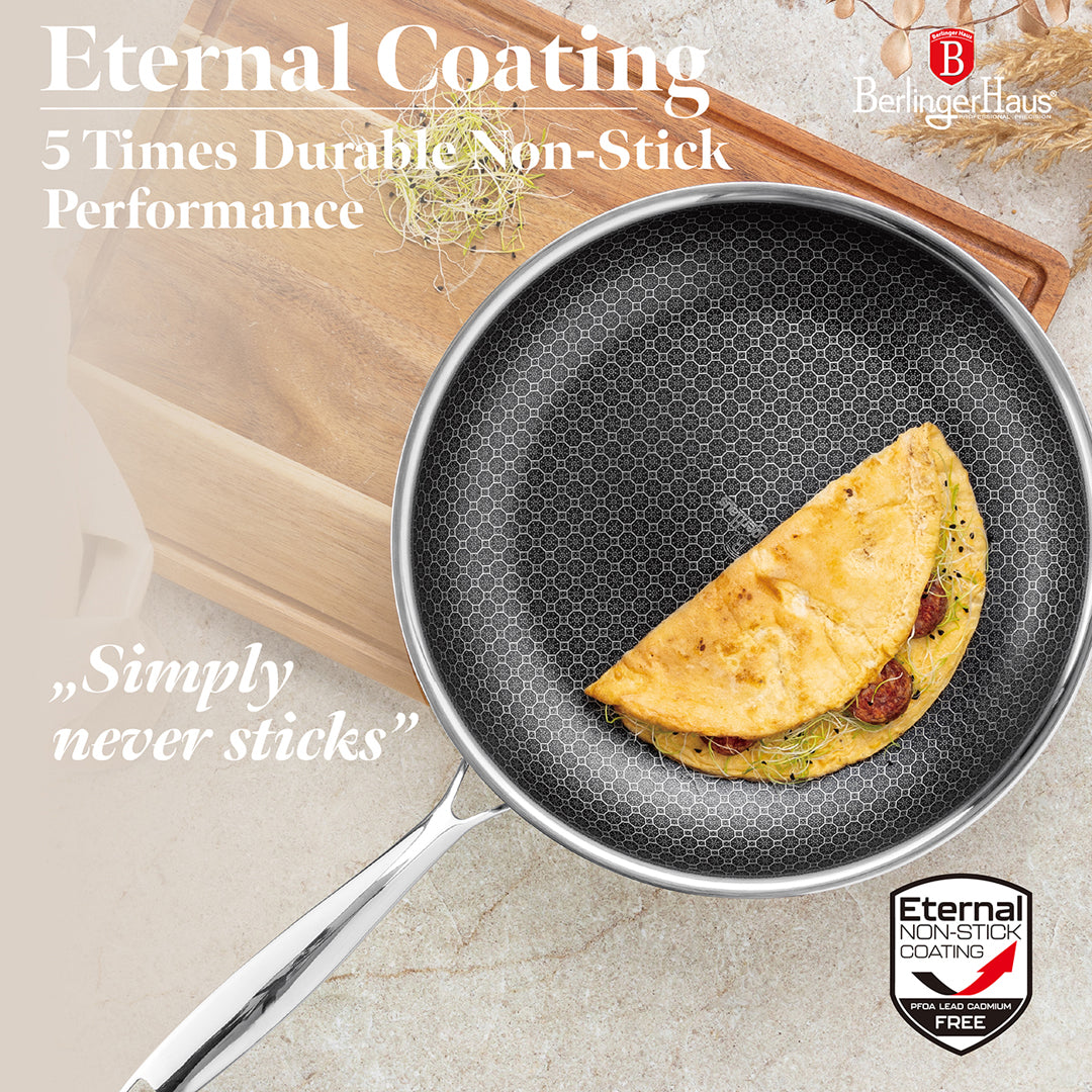 Berlinger Haus 6-Piece 18/10 Stainless Steel Cookware Set – Eternal