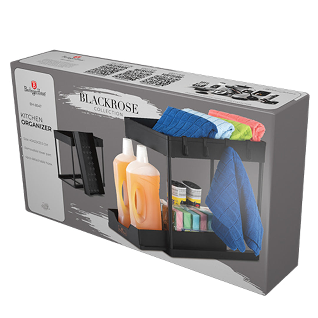 Berlinger Haus 40cm Kitchen Organizer – Black