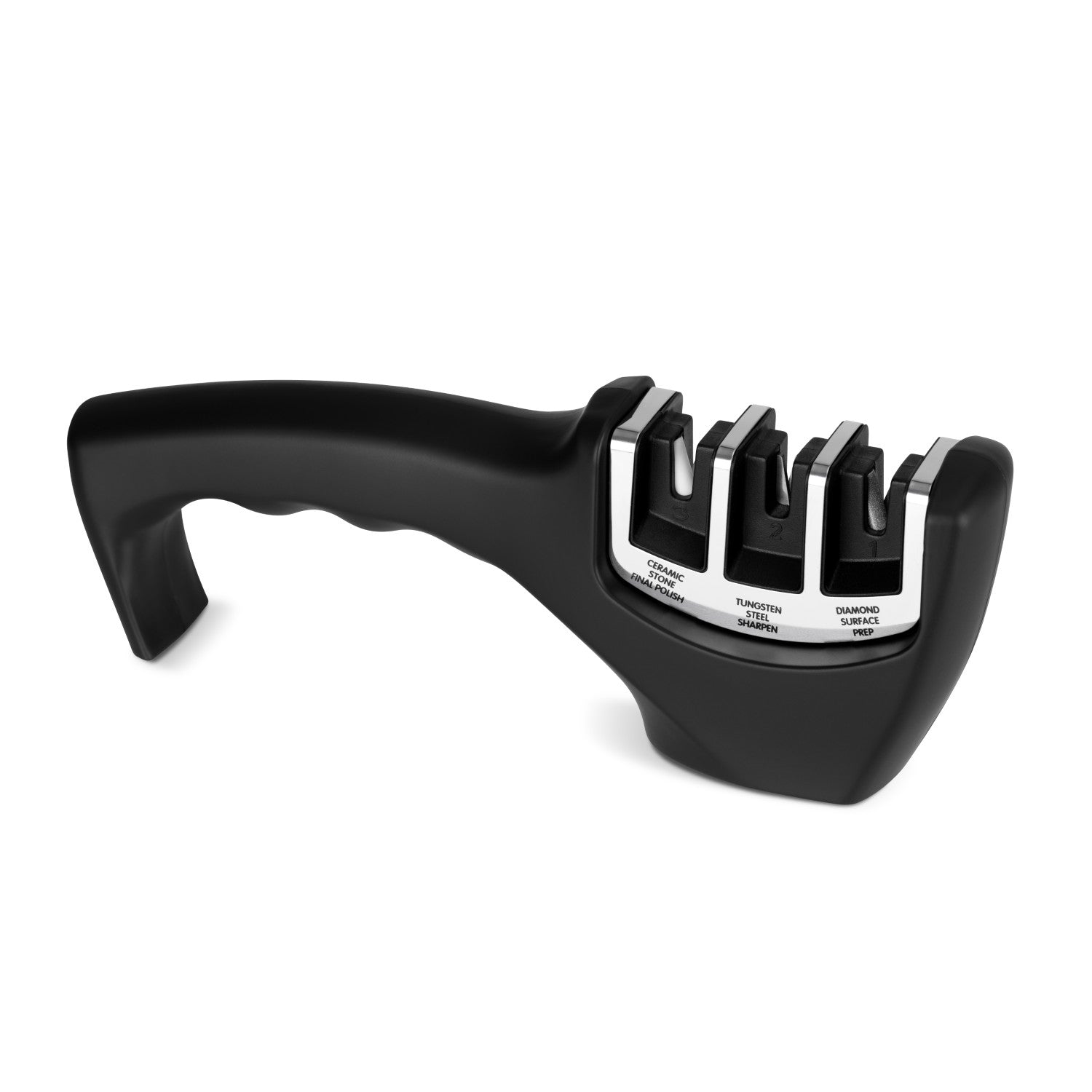 Berlinger Haus 3-in-1 Knife Sharpener - Black Silver