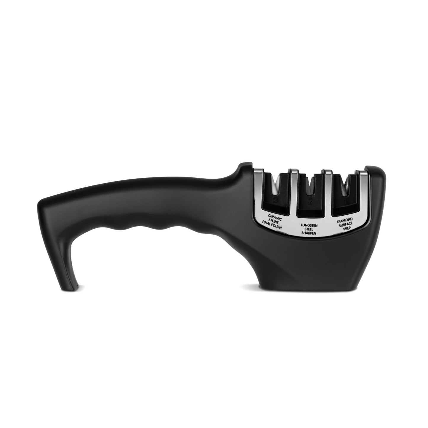 Berlinger Haus 3-in-1 Knife Sharpener - Black Silver