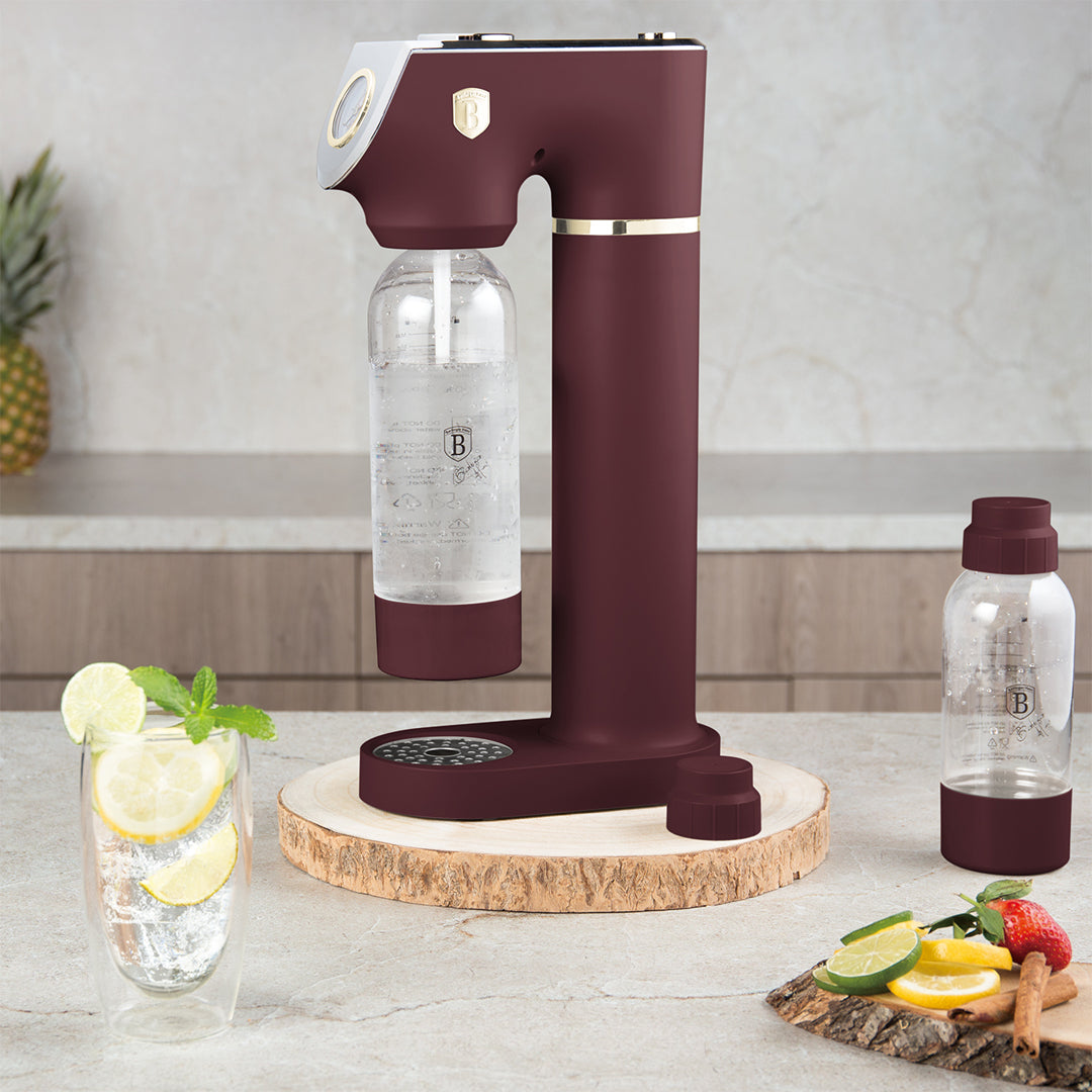 Berlinger Haus Soda Maker with 2 Bottles & Barometer - Leonardo