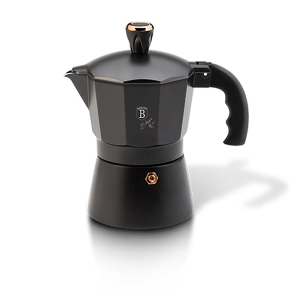 Berlinger Haus 6 Cup Coffee Maker (300 ml) – Black Rose