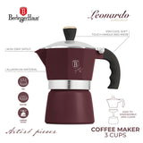 Berlinger Haus 3 Cups Espresso Coffee Maker - Leonardo