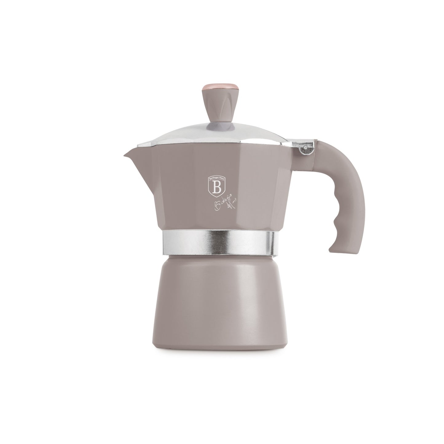 Berlinger Haus 3 Cups Espresso Coffee Maker - Taupe