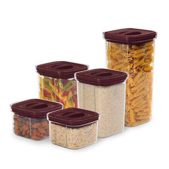 Berlinger Haus 5-Piece Air Tight Canister Set – Leonardo