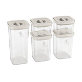 Berlinger Haus 5-Piece Air Tight Storage Canister Set - Sahara