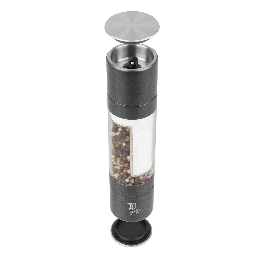 Berlinger Haus 2 in 1 Pepper and Salt Mill - Anthracite