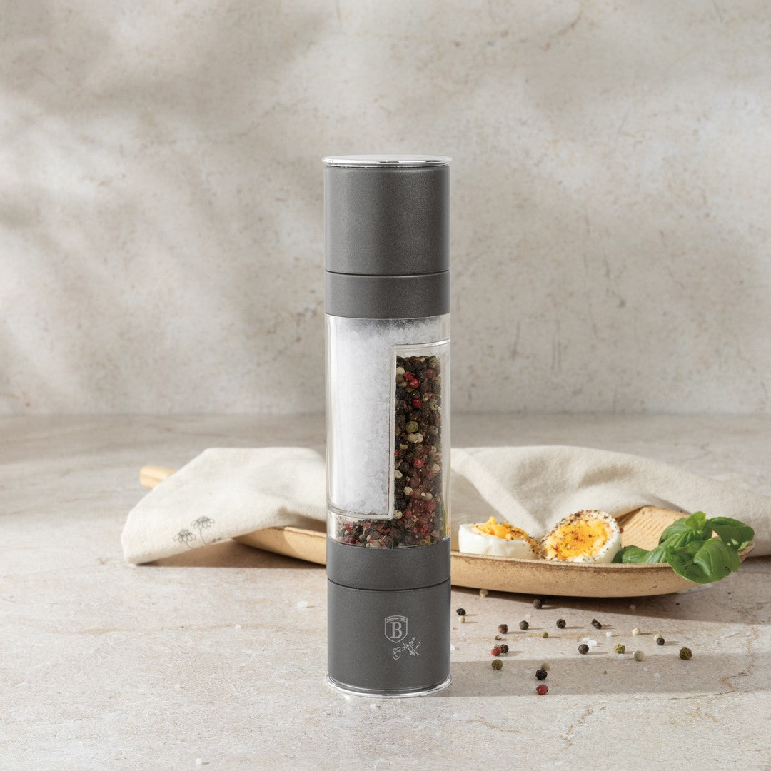 Berlinger Haus 2 in 1 Pepper and Salt Mill - Anthracite