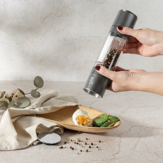 Berlinger Haus 2 in 1 Pepper and Salt Mill - Anthracite