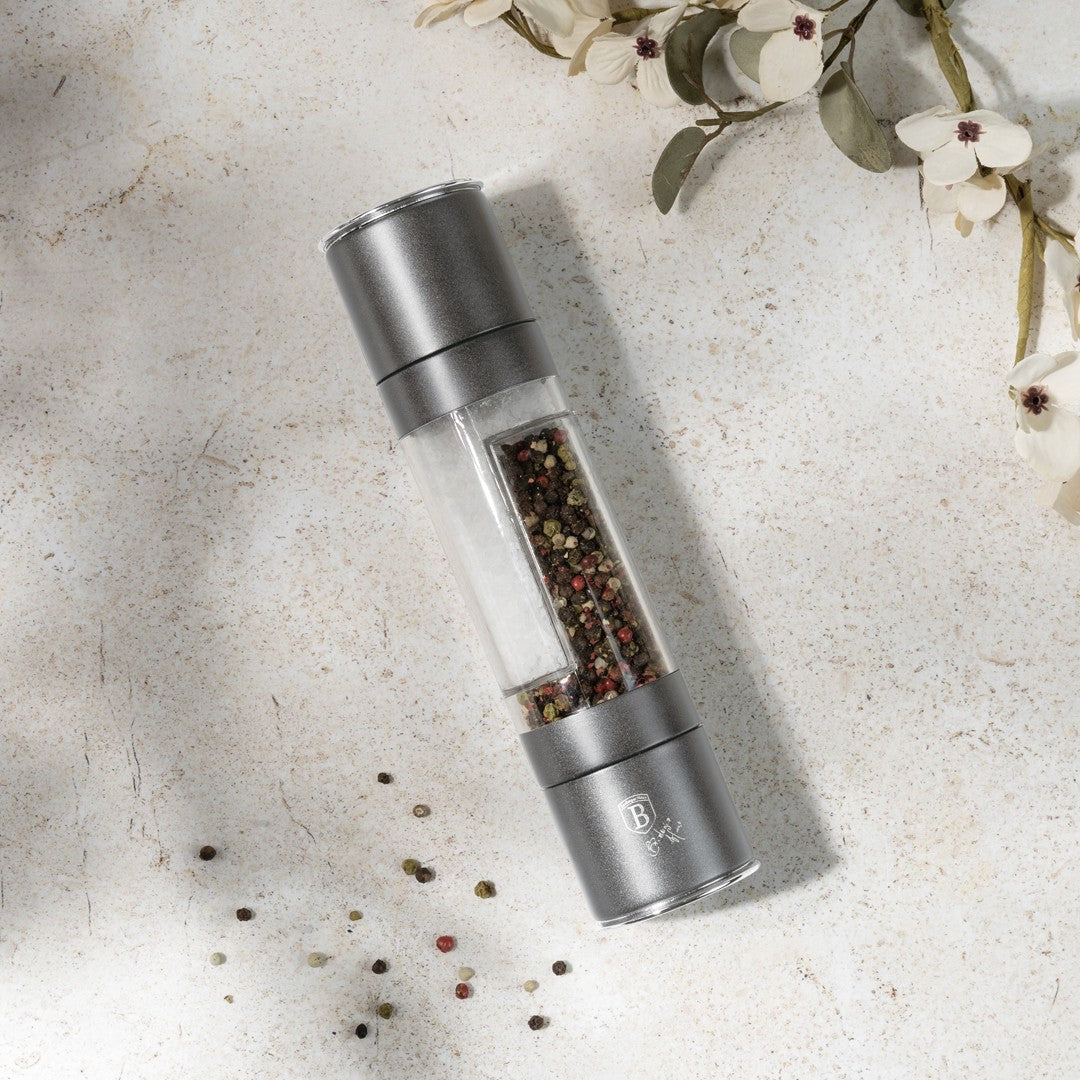 Berlinger Haus 2 in 1 Pepper and Salt Mill - Anthracite