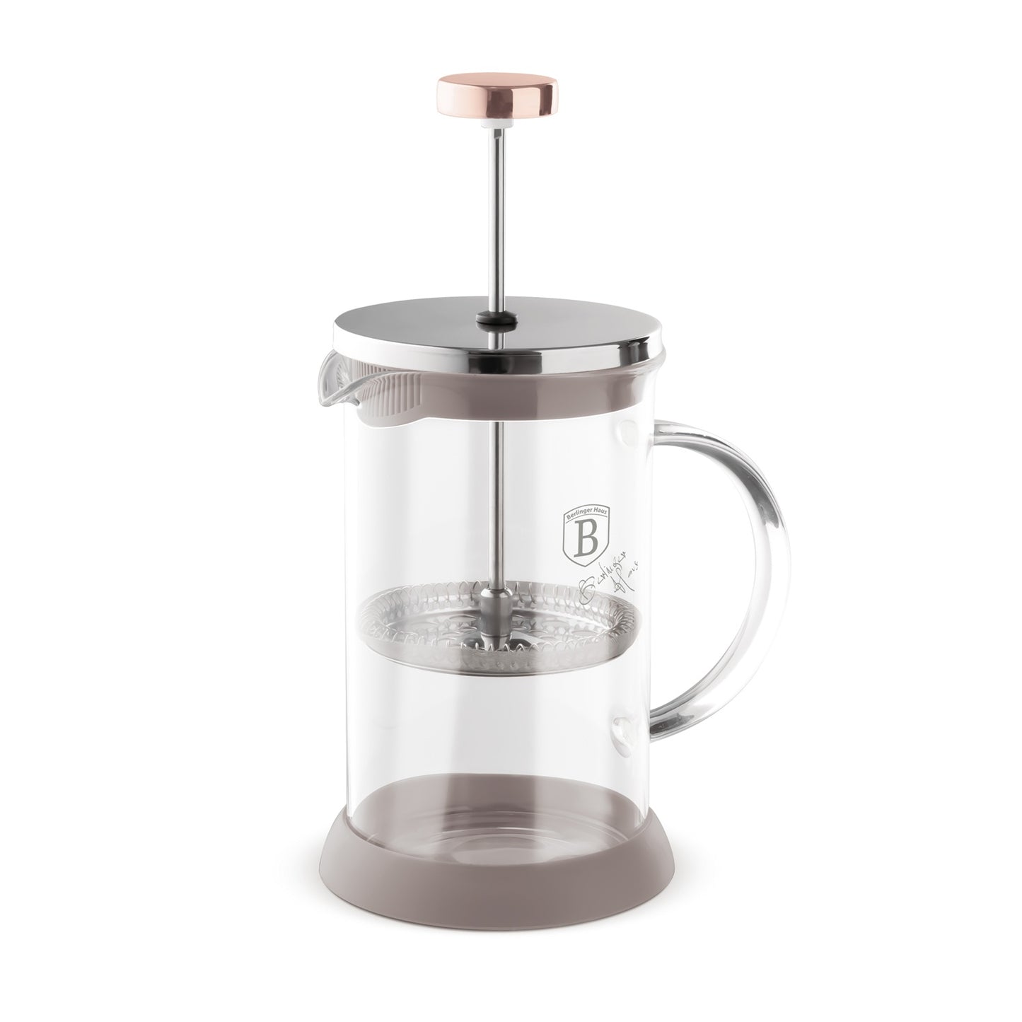 Berlinger Haus 800ml Coffee & Tea Plunger – Taupe