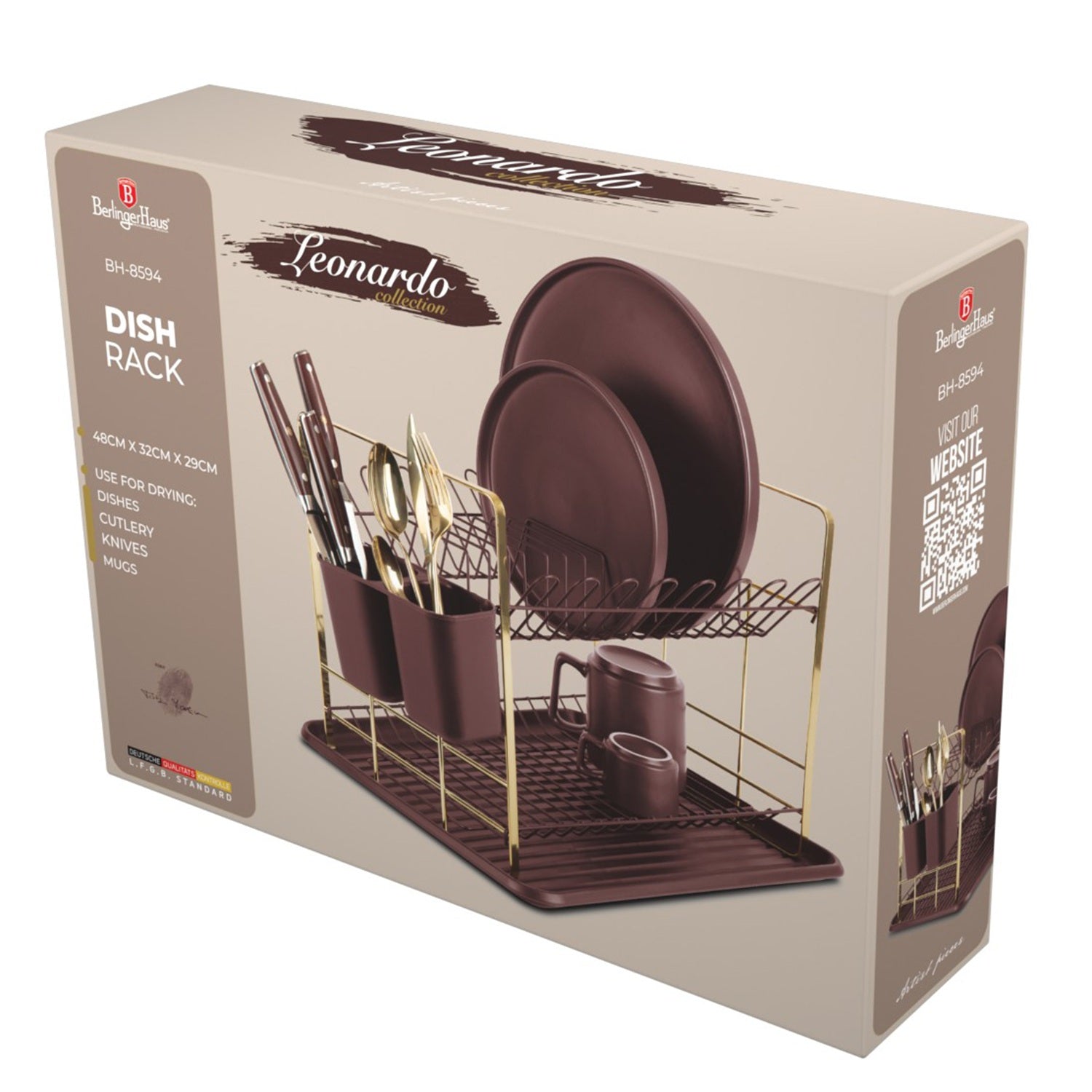 Berlinger Haus Dish Rack - Leonardo