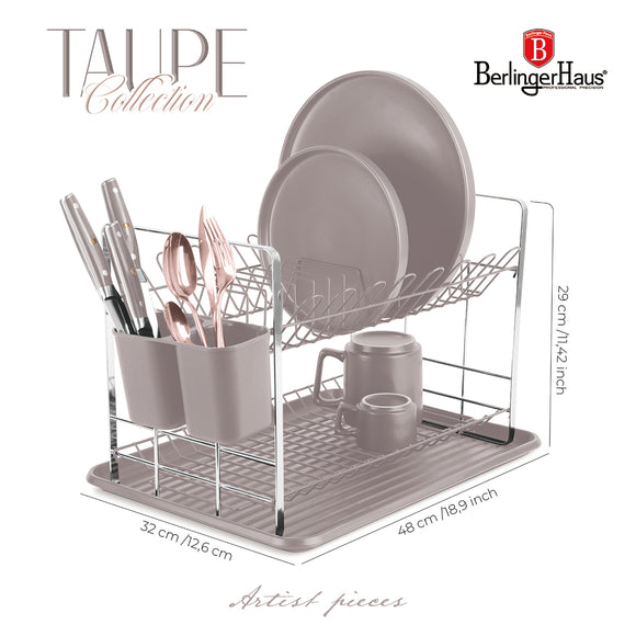 Berlinger Haus Dish Rack – Taupe