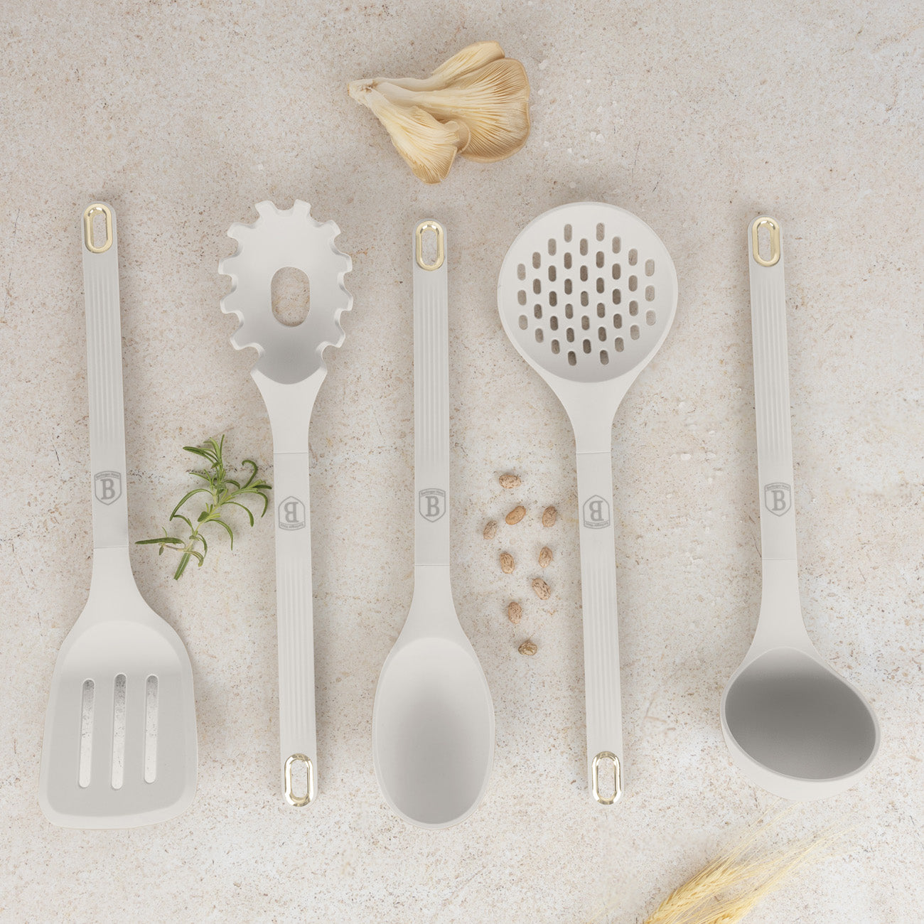 Berlinger Haus 6-Piece Non-Stick Kitchen Utensils Set - Sahara