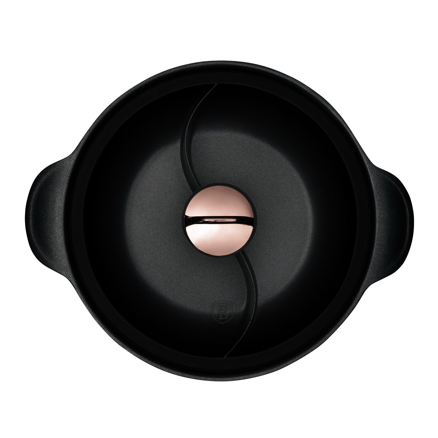 Berlinger Haus 30cm Titan Pro Non-Stick Multi Cooking Casserole – Black Rose