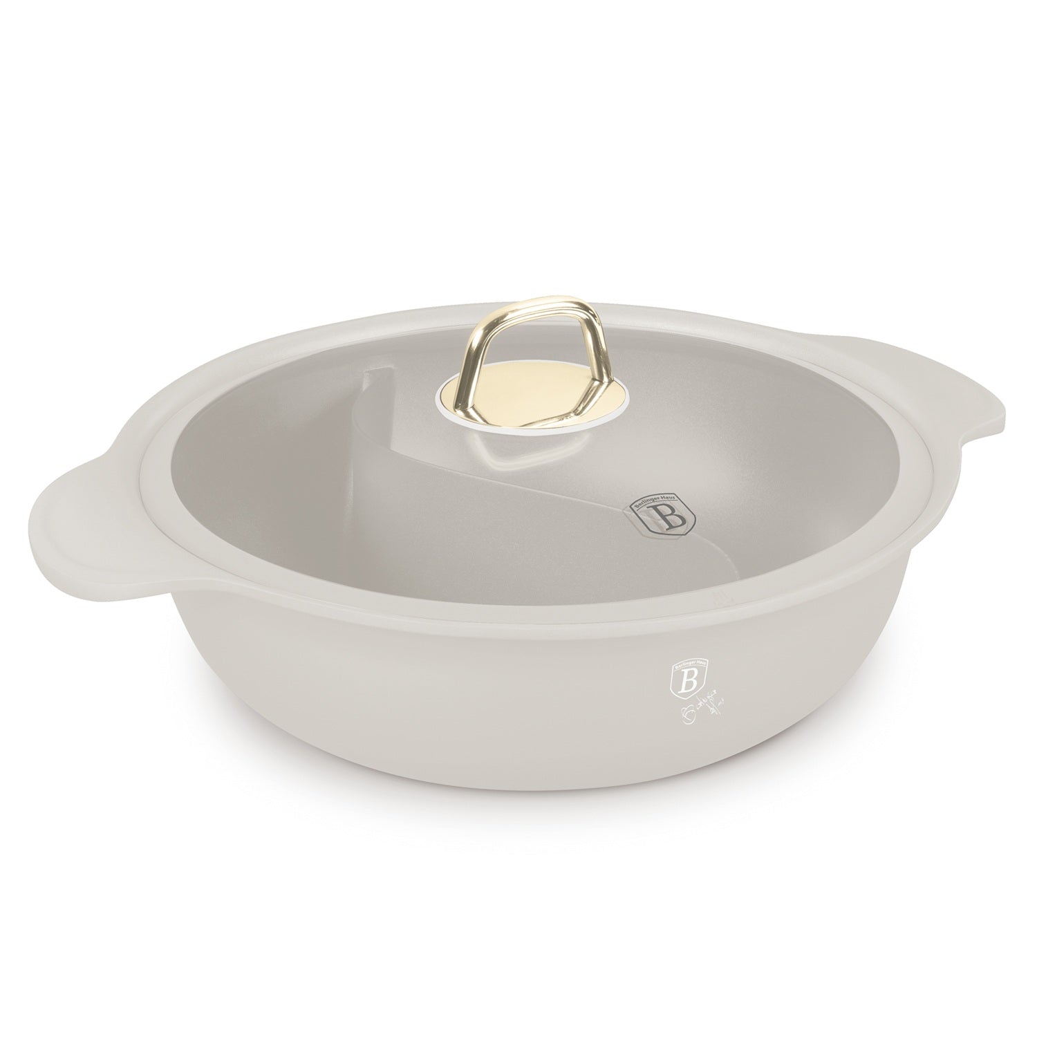 Berlinger Haus 30cm Titan Pro Non-Stick Coating Multi Cooking Casserole – Sahara