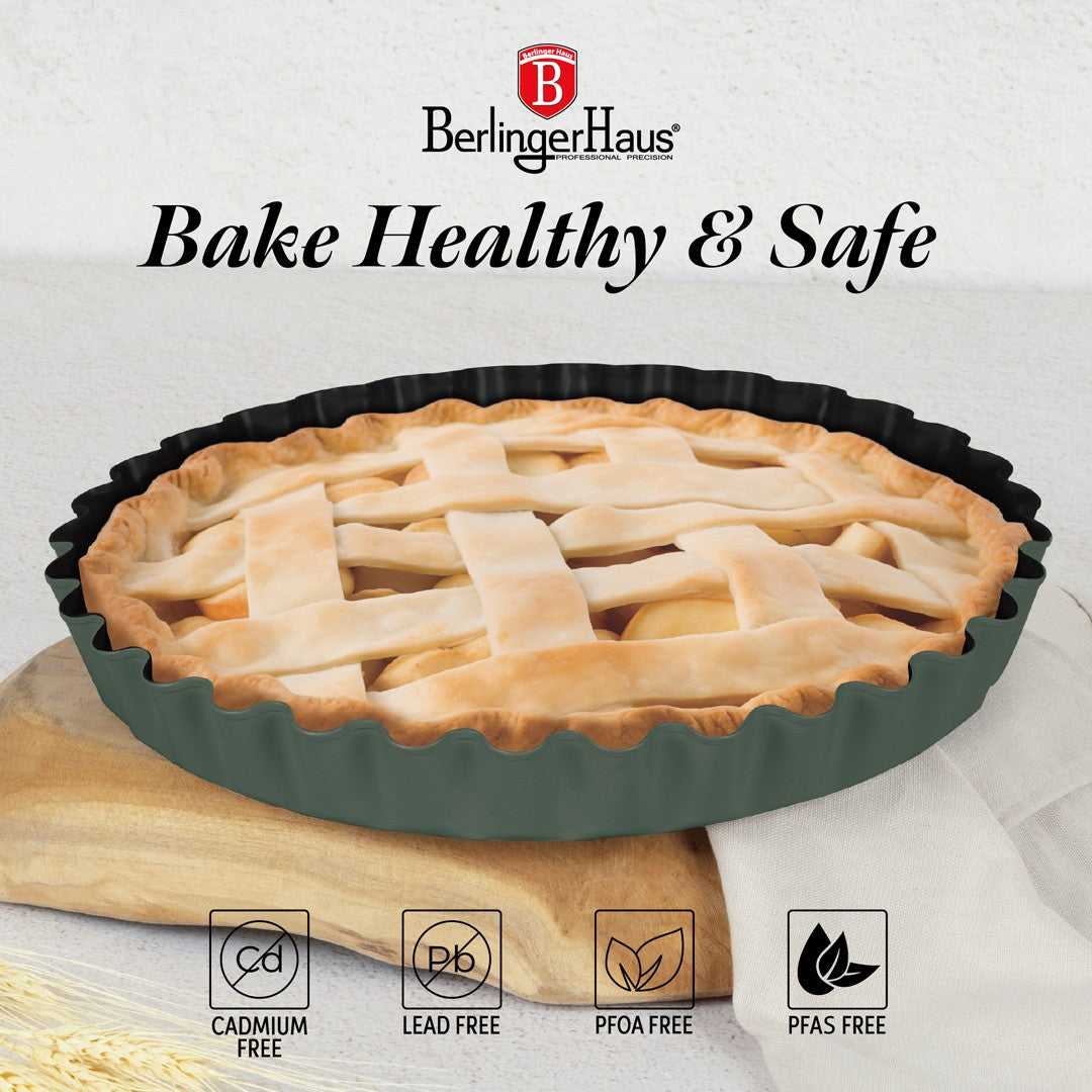 Berlinger Haus 28cm Tart / Cake Form - Matte Green