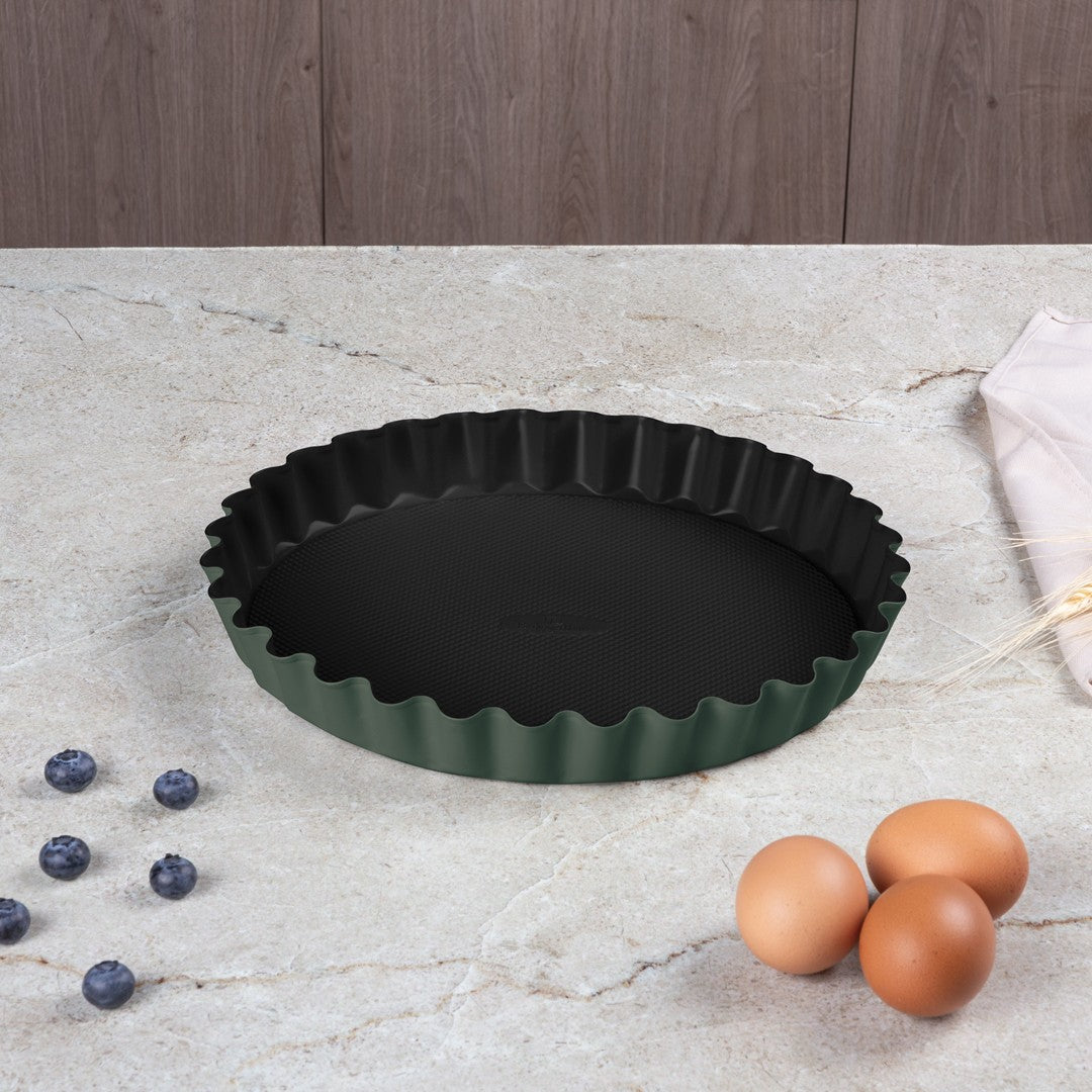 Berlinger Haus 28cm Tart / Cake Form - Matte Green
