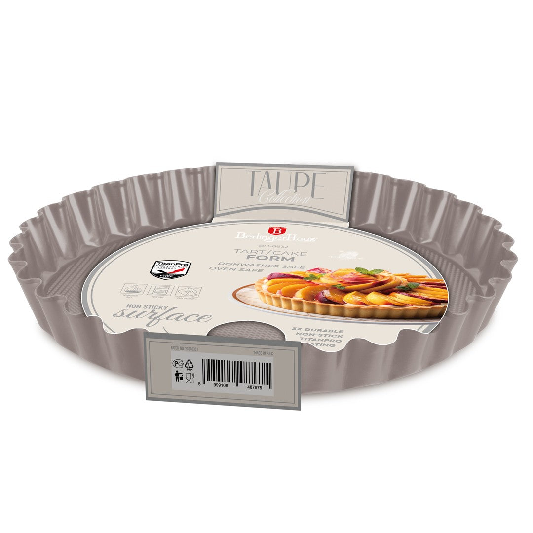 Berlinger Haus 28cm Tart / Cake Form - Taupe