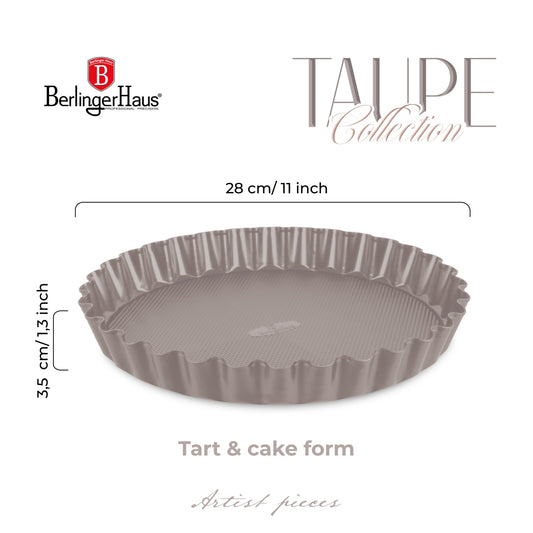 Berlinger Haus 28cm Tart / Cake Form - Taupe