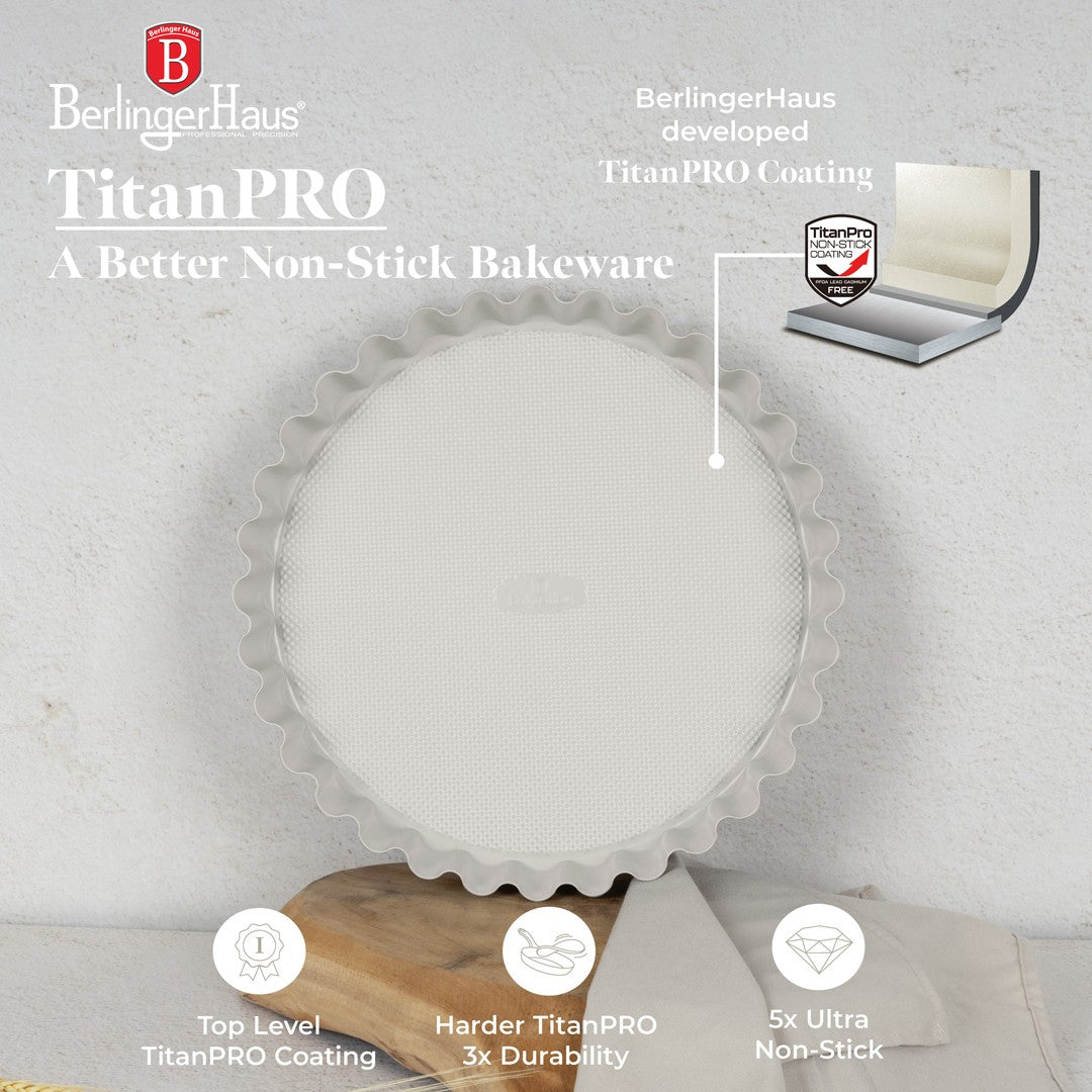Berlinger Haus 28cm Titan Pro Non-Stick Tart Cake Form - Sahara