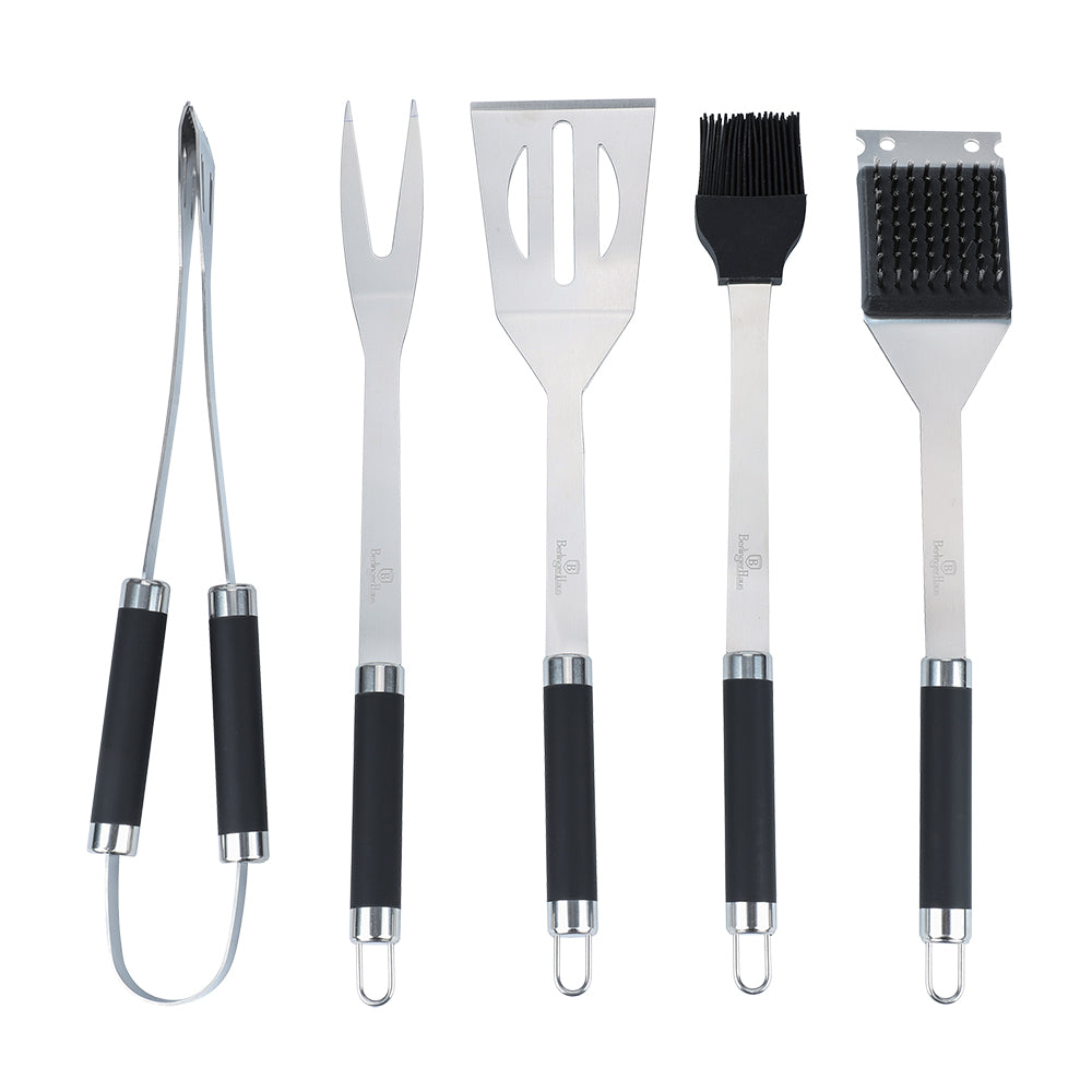 Berlinger Haus 6pcs Grill Accessories Set - Stainless Steel