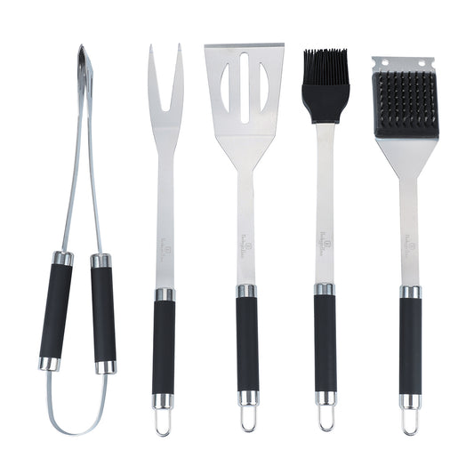 Berlinger Haus 6pcs Grill Accessories Set - Stainless Steel