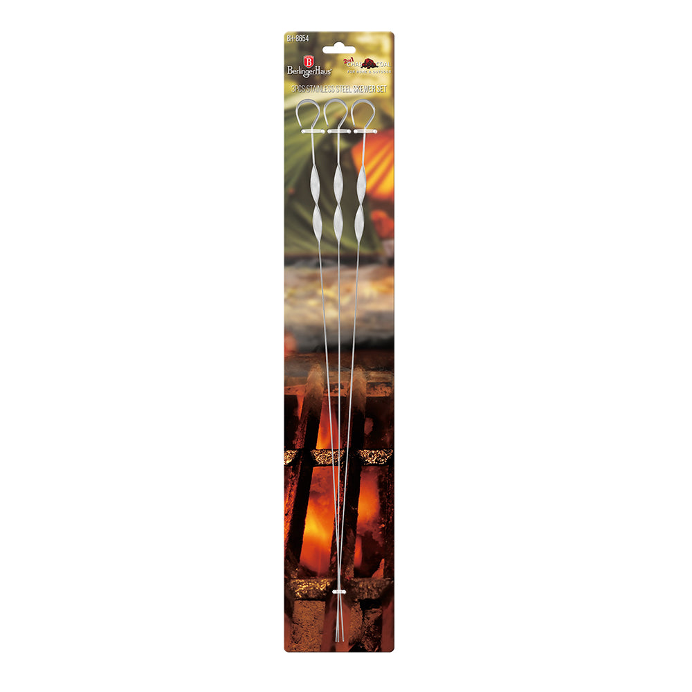 Berlinger Haus 50cm Skewer Set - Stainless Steel