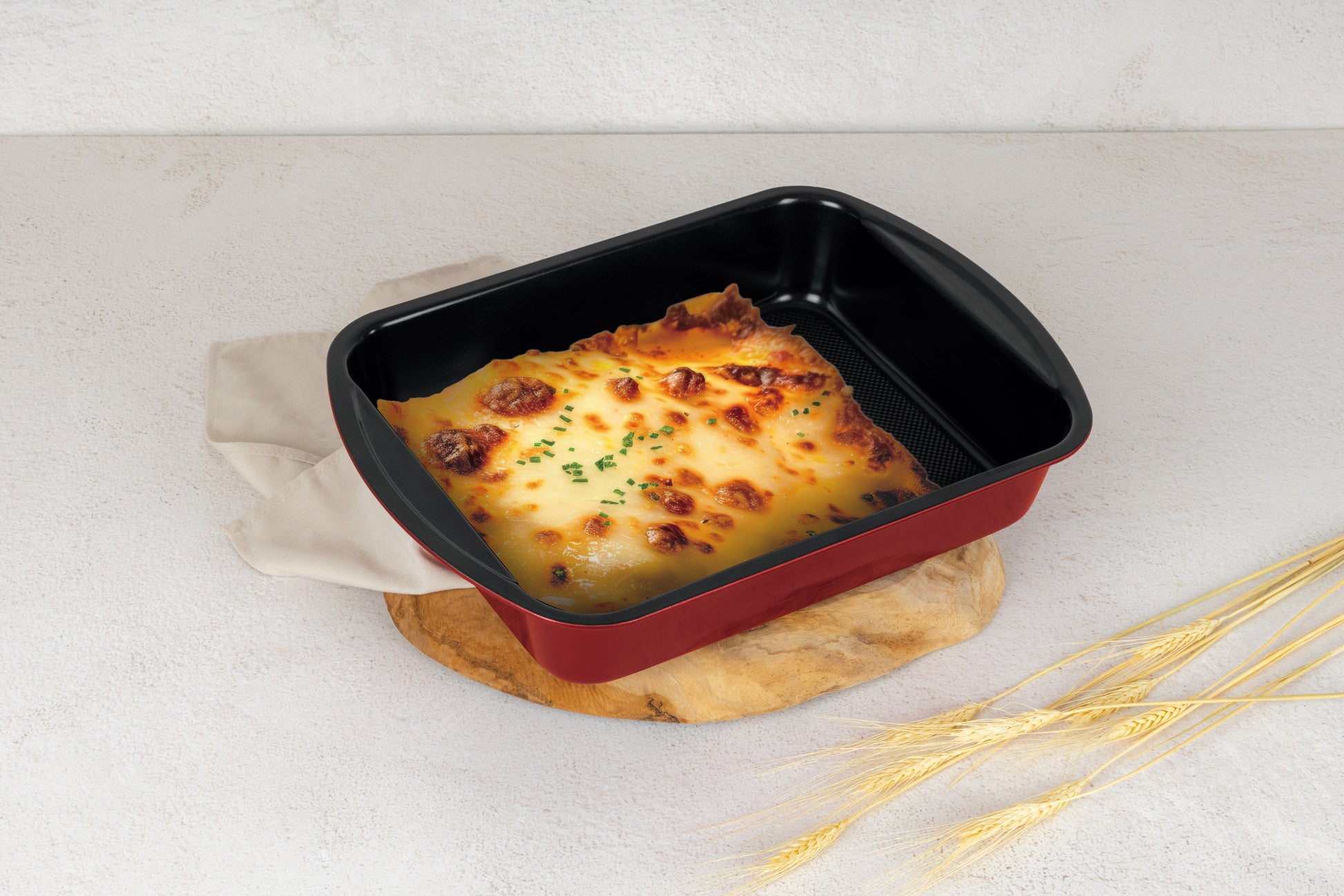 Berlinger Haus 40cm Oblong Roaster – Burgundy Metallic