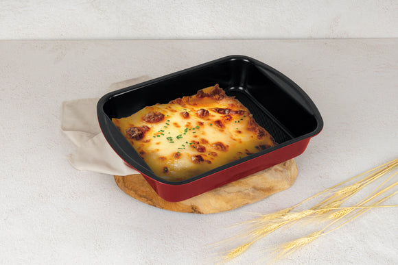 Berlinger Haus 40cm Oblong Roaster – Burgundy Metallic