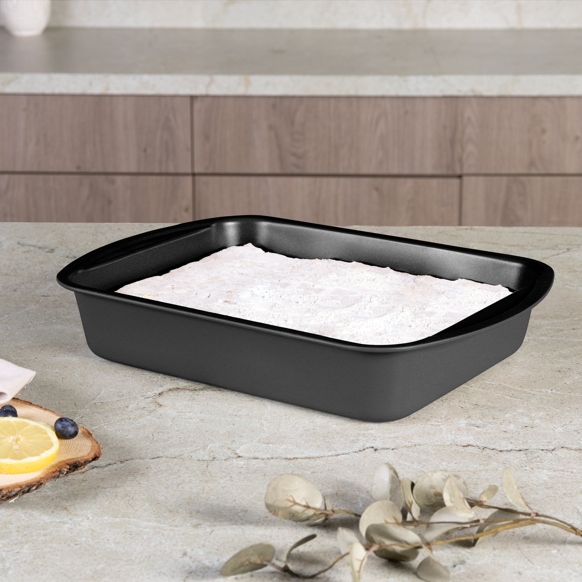 Berlinger Haus Oblong Roaster 40×28.5cm - Anthracite