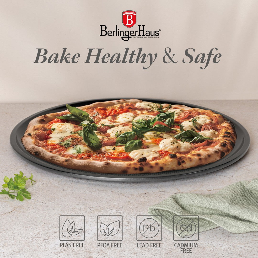 Berlinger Haus 36cm Titan Pro Non-Stick Pizza Pan - Matt Anthracite