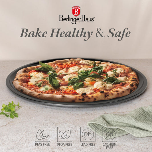 Berlinger Haus 36cm Titan Pro Non-Stick Pizza Pan - Matt Anthracite