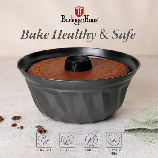 Berlinger Haus 25cm Bundt Pan - Anthracite