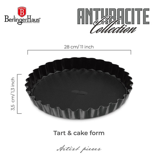 Berlinger Haus 28cm Titan Pro Non-Stick Tart / Cake Form - Anthracite