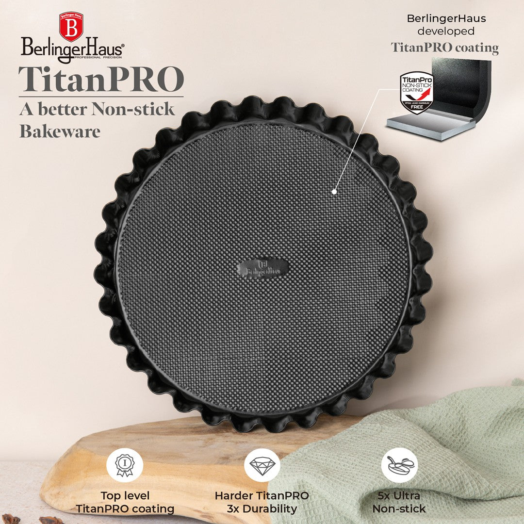 Berlinger Haus 28cm Titan Pro Non-Stick Tart / Cake Form - Anthracite