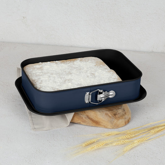 Berlinger Haus 39cm Titan Pro Non-Stick Rectangle Springform - Deep Sea