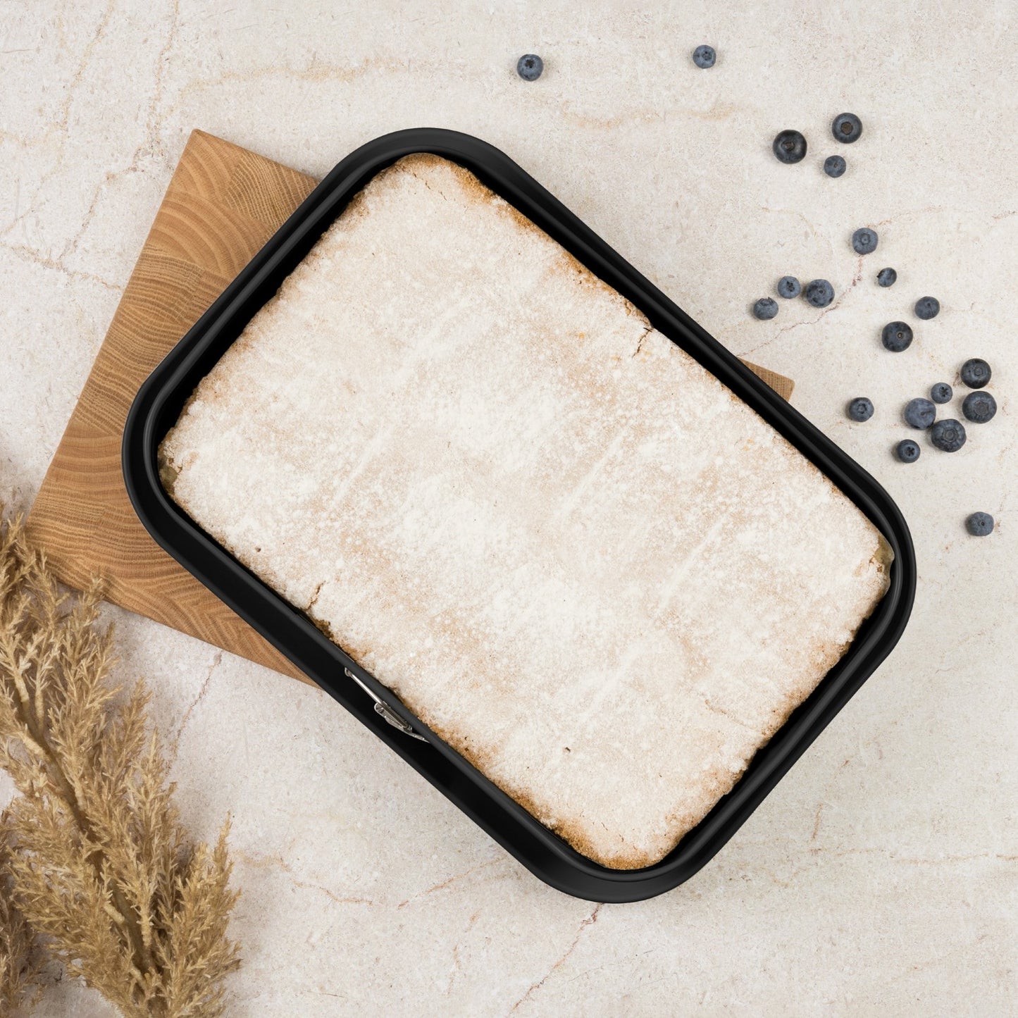 Berlinger Haus 39cm Titan Pro Non-Stick Rectangle Springform - Deep Sea