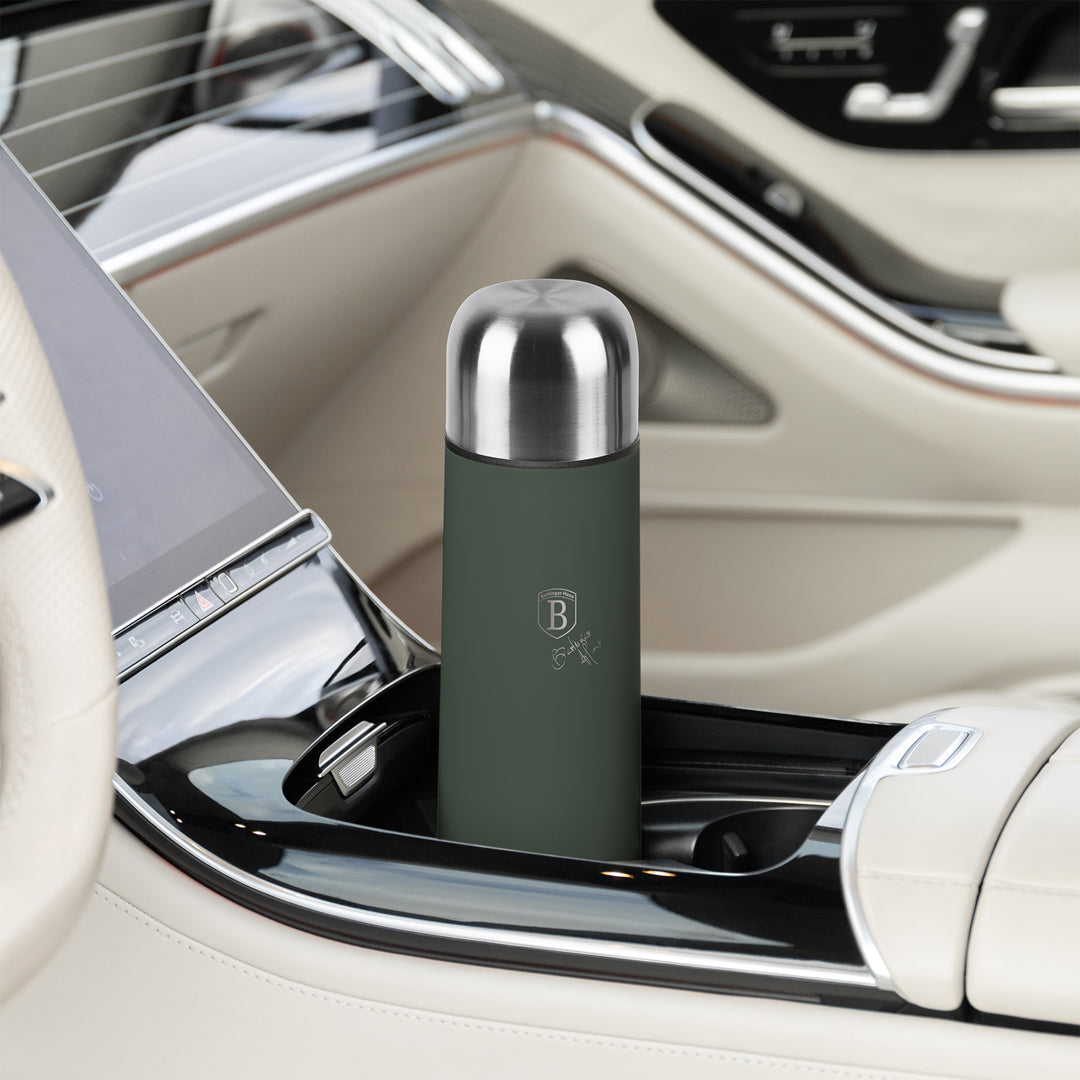 Berlinger Haus 750ml Vacuum Flask – Matte Green