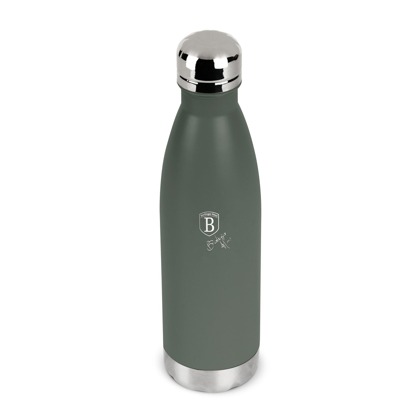Berlinger Haus Vacuum Flask – Bottle Shape – 0.5L – Matt Green