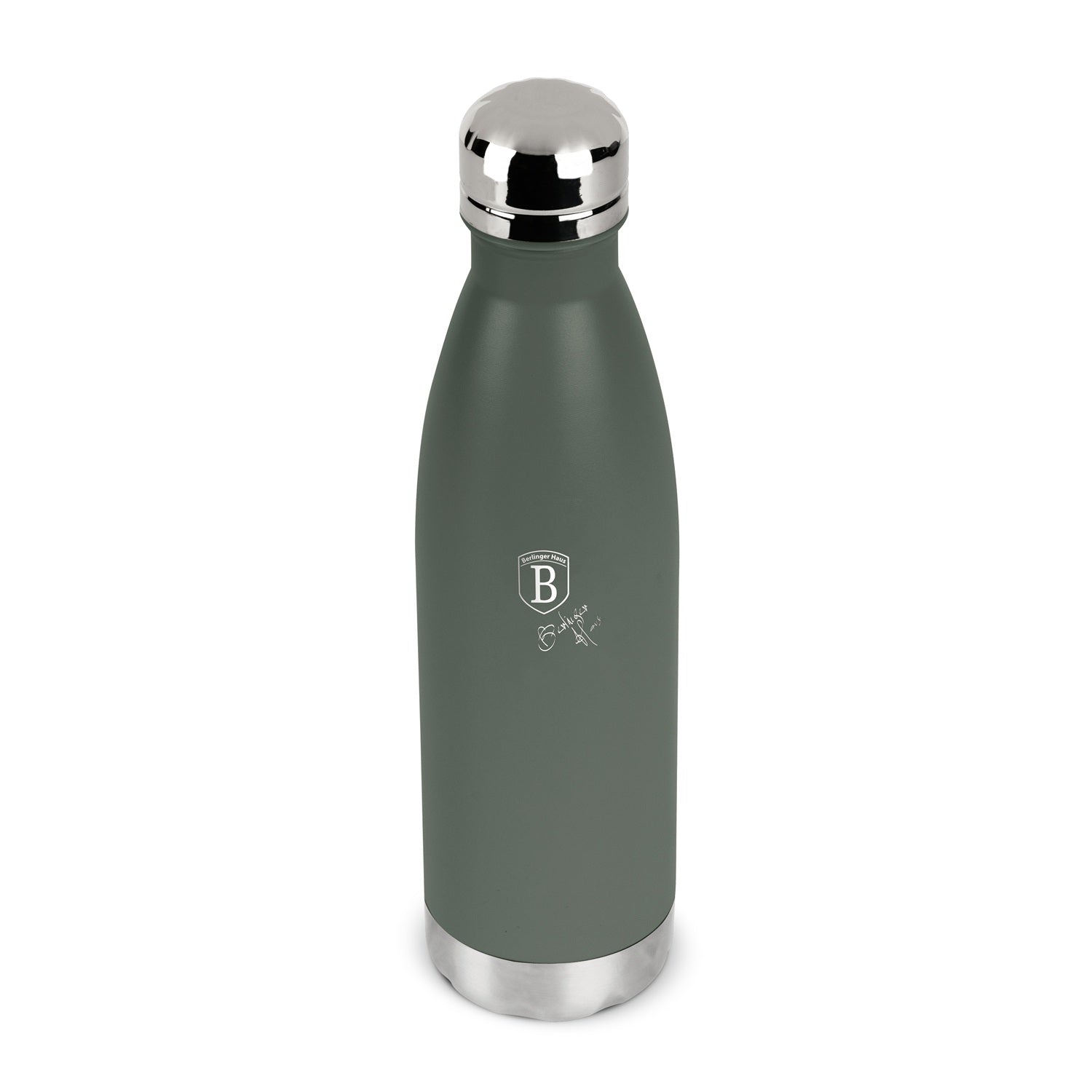 Berlinger Haus Vacuum Flask – Bottle Shape – 0.5L – Matt Green