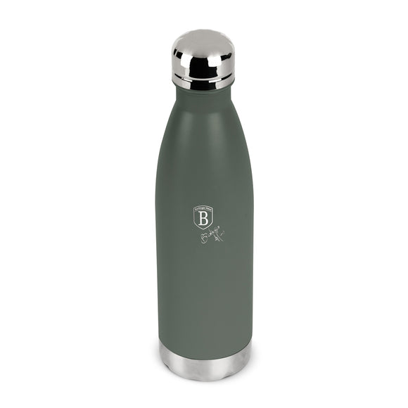 Berlinger Haus Vacuum Flask – Bottle Shape – 0.5L – Matt Green