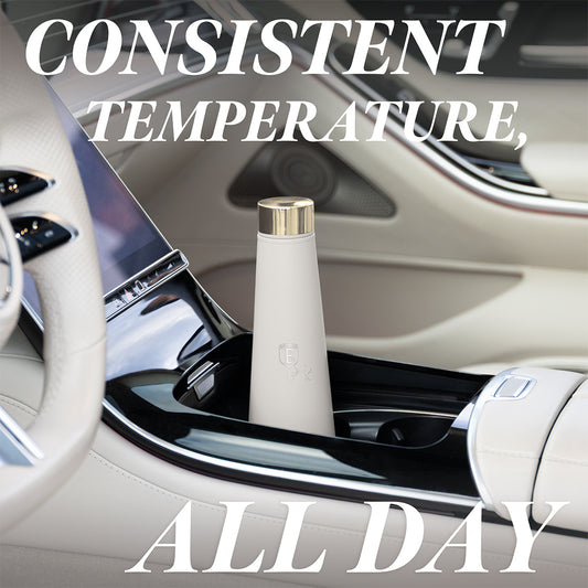 Berlinger Haus 400ml Vacuum Flask Bottle Shape - Sahara