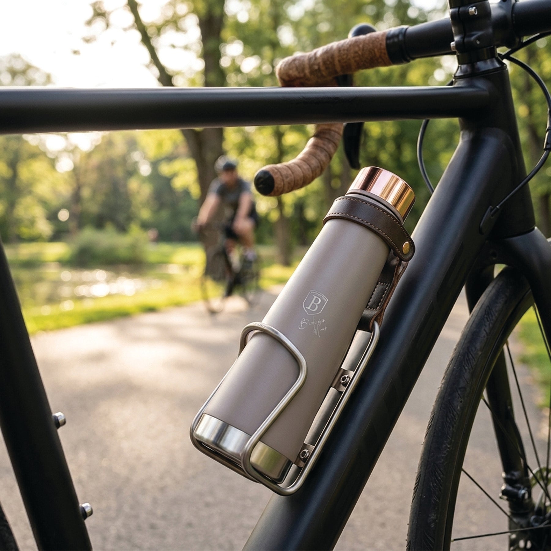 Berlinger Haus 400ml Vacuum Flask Bottle - Taupe