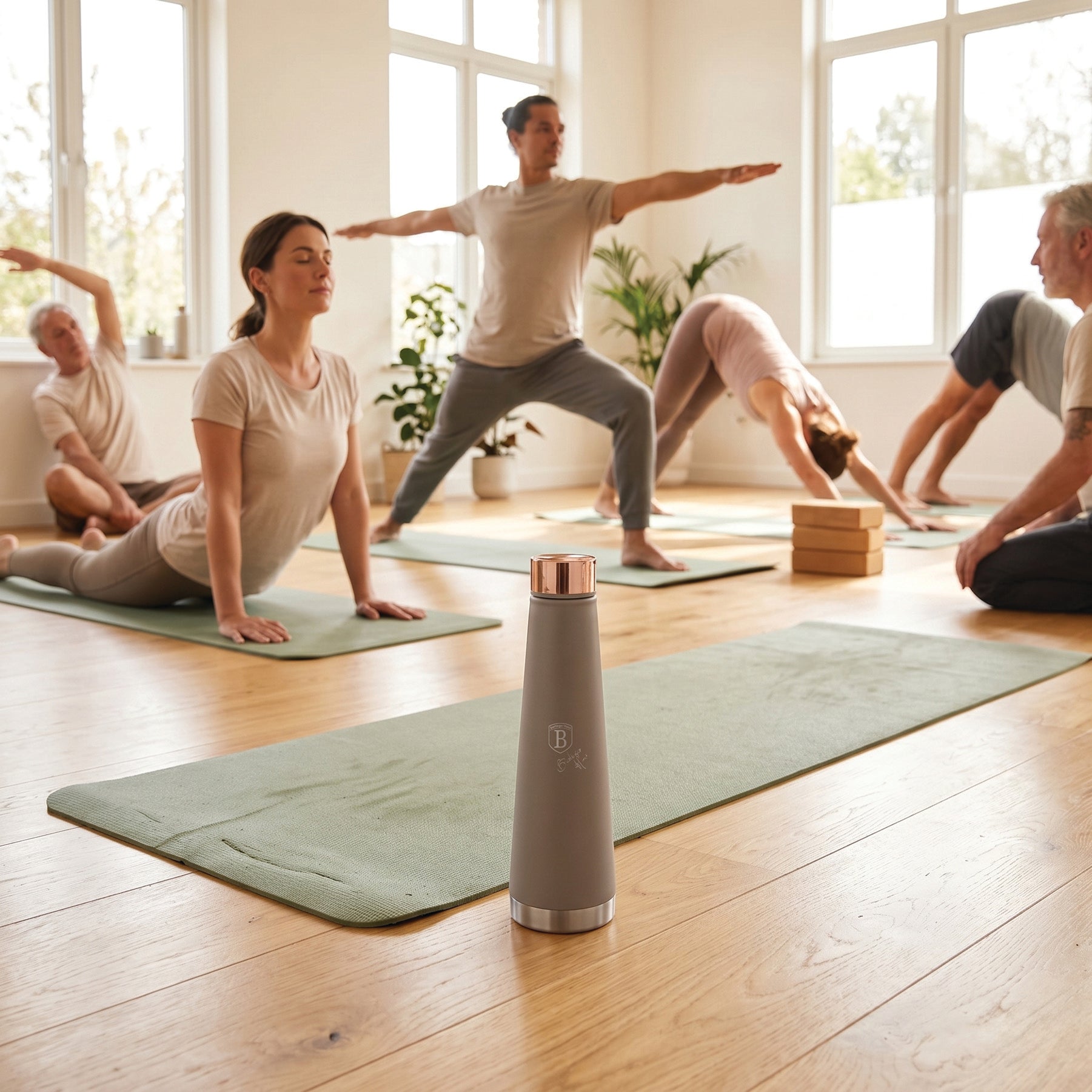 Berlinger Haus 400ml Vacuum Flask Bottle - Taupe