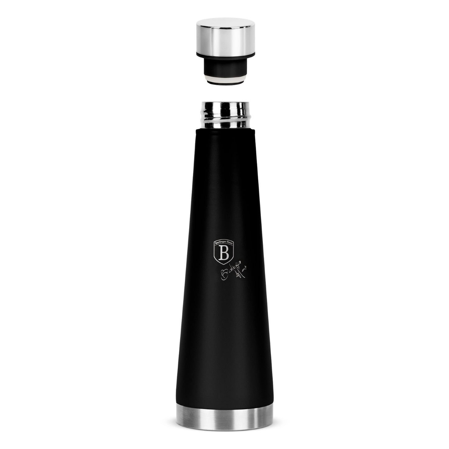 Berlinger Haus 400ml Vacuum Flask Bottle - Matte Black